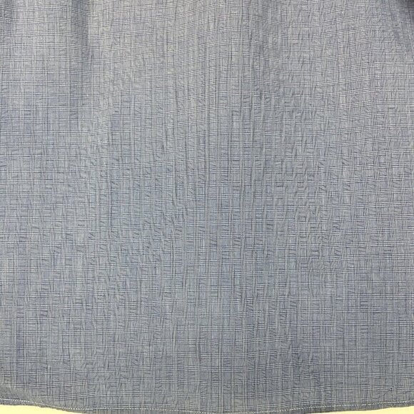 Polo Ralph Lauren Philip Dress Shirt 17.5x34 Blue Plaid Business Career - Picture 6 of 6